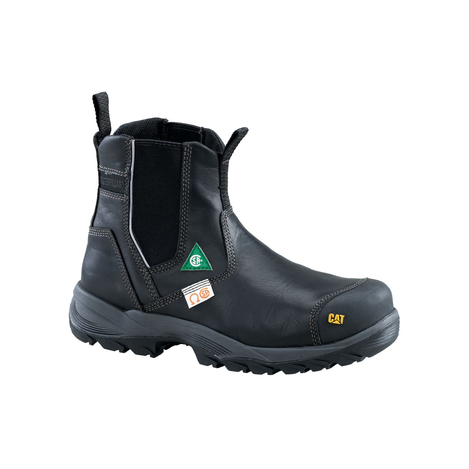 Men's Caterpillar Propane Csa Work Boots Black Ireland FDZU90684